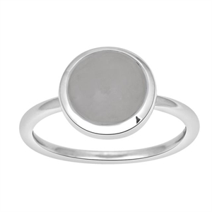 Nordahl Jewellery - SWEETS52 ring i sølv m. grå månesten